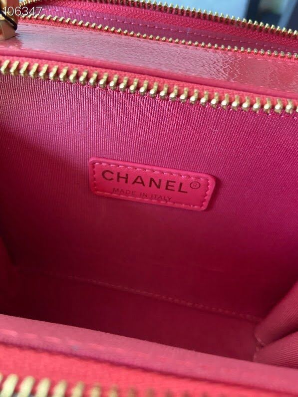 Chanel女包 香奈兒專櫃最新款化妝包 Chanel手提肩背斜挎包 S2179  djc4067